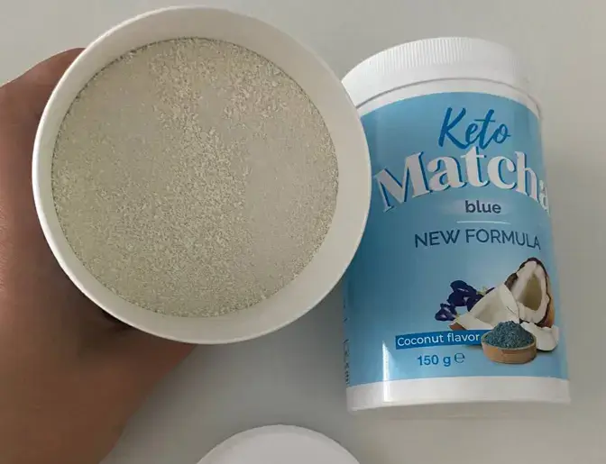 Keto-Matcha Blue: Doplněk stravy na hubnutí vyrobený v Itálii