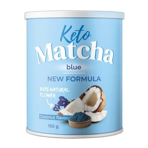 Keto-Matcha Blue - doplněk stravy pro hubnutí. Obrázek 1.